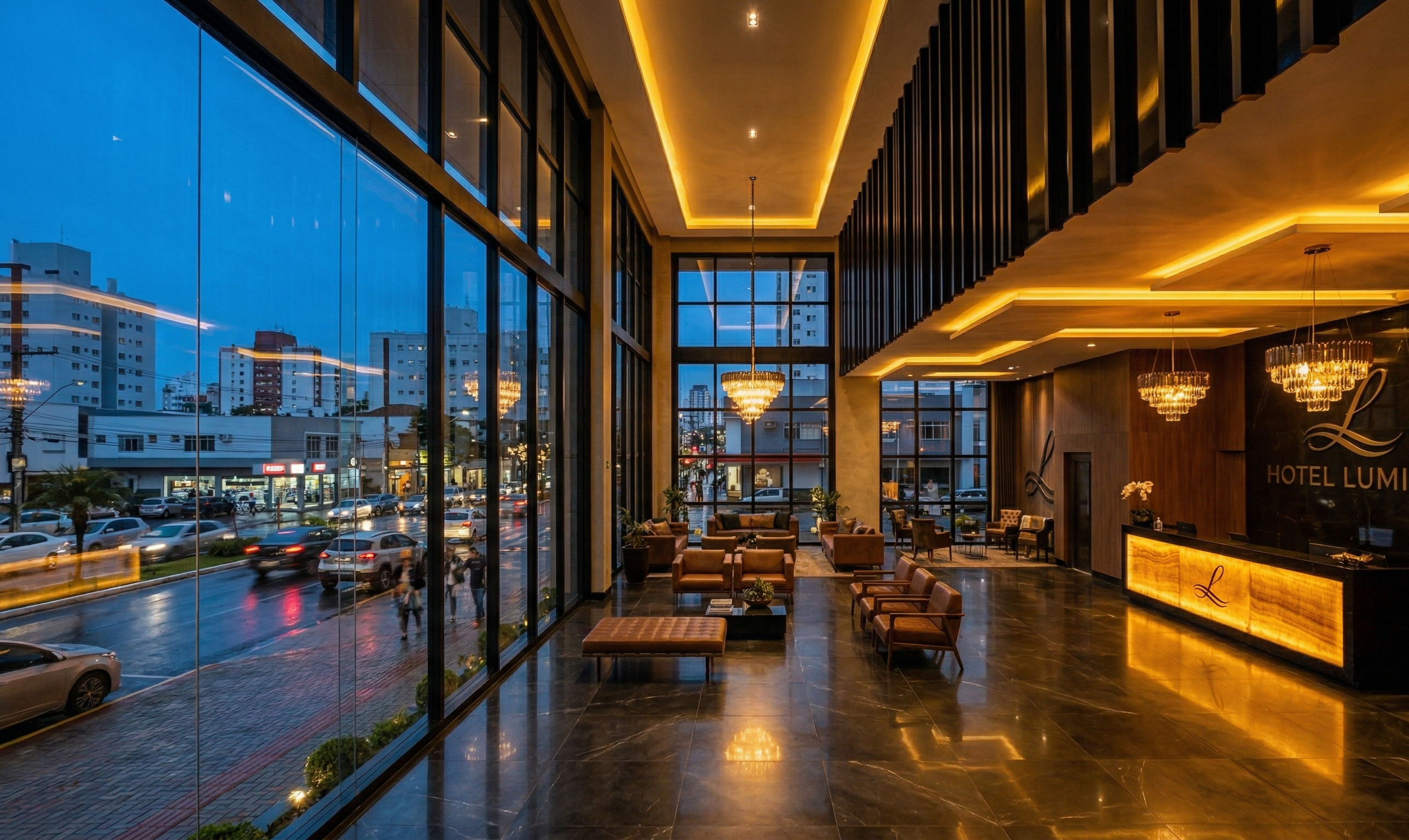Lobby Lumina Hotel